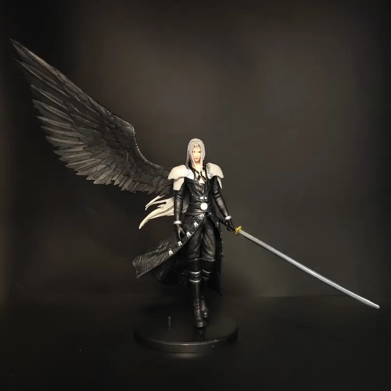 New Final Fantasy Sephiroth Angel Model Figure, Collectible Handmade Statue, Perfect Gift for Fans, High-Quality Detailing, Collectible PVC Figure, Figurine, Collectible Figurines