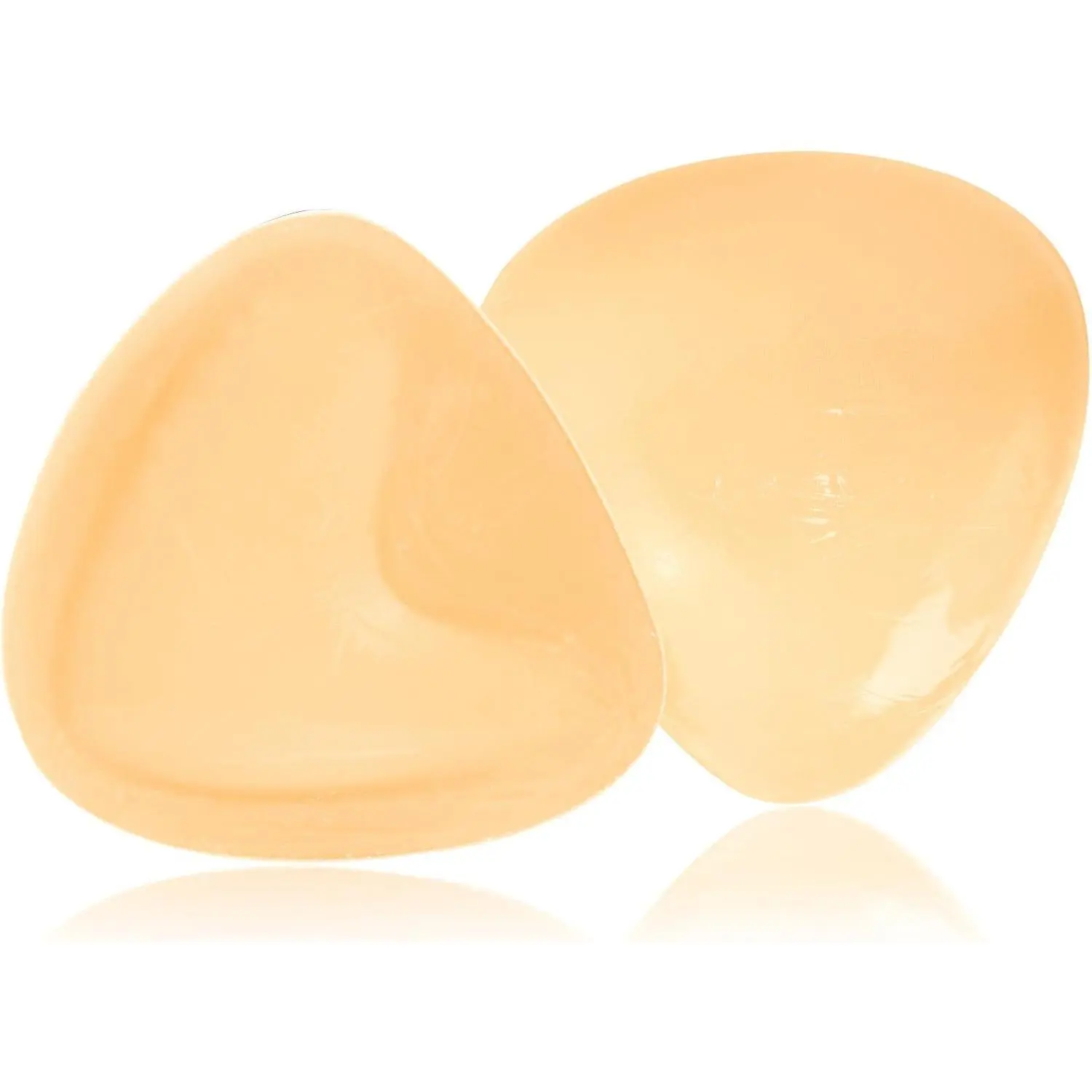 Double-Sided Adhesive Bra Inserts, 4 Sizes A-D, Reusable Sticky Cups with Lifting Effect, Nude