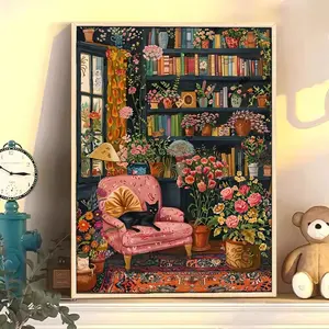 2026 New DIY Digital Oil Painting Abstract Graffiti Cartoon Anime Handmade Art Decoration, suitable for bedroom and living room
