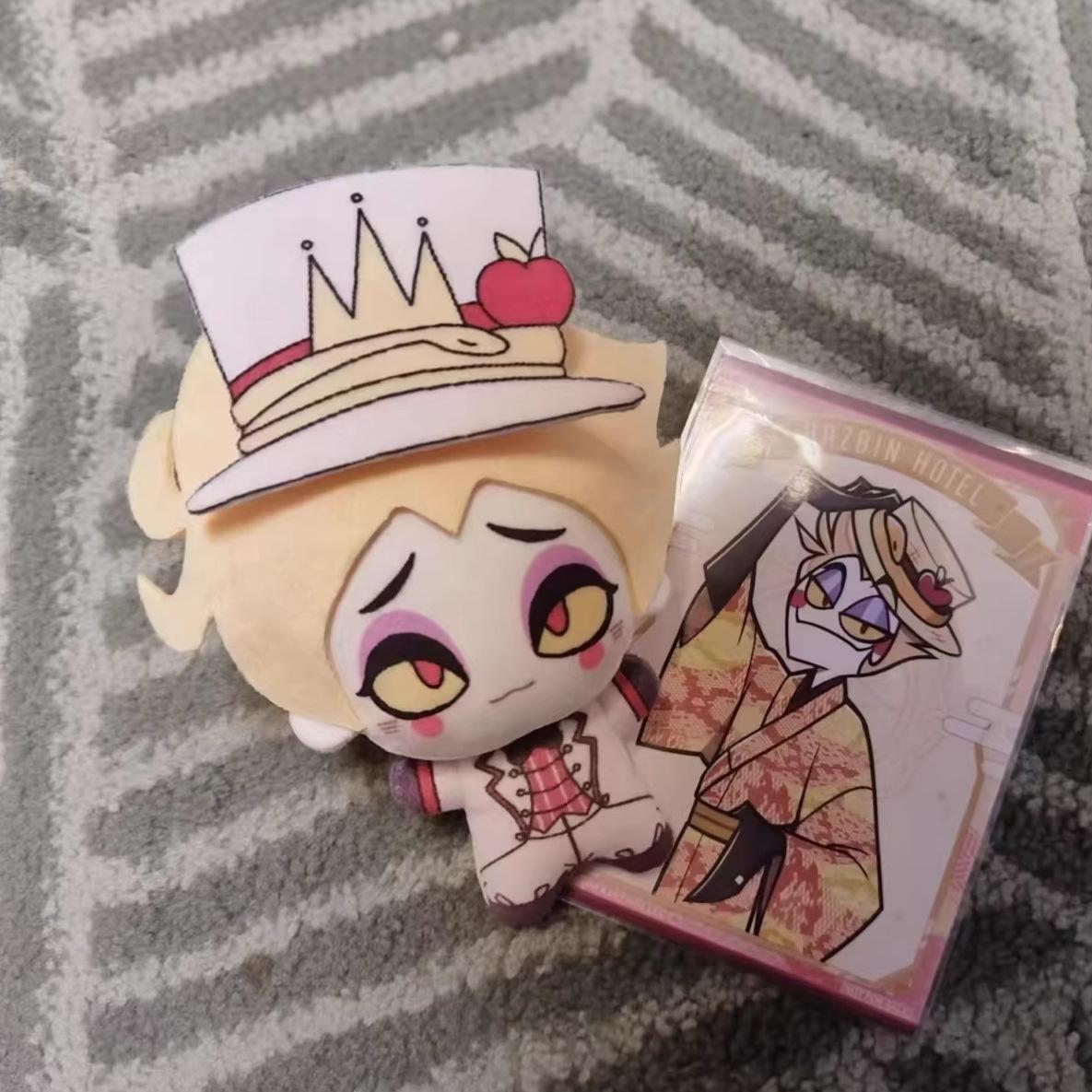 New Anime Hazbins Hotels Plush Doll Cartoon Movie Peripheral Niffty Plushie Soft Stuffed Doll Toy Gift For Kids