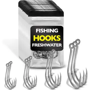 Fishing Hooks Freshwater - Trout - Crappie - Bluegill - Bass - Panfish - Walleye - Perch - Sunfish New model