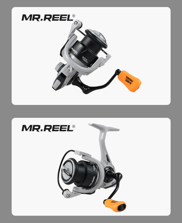 Yongshun MR.REEL BFS Spinning Reel, Ultralight Smooth Powerful Long Cast No-Gap Fishing Reel with Metal Handle