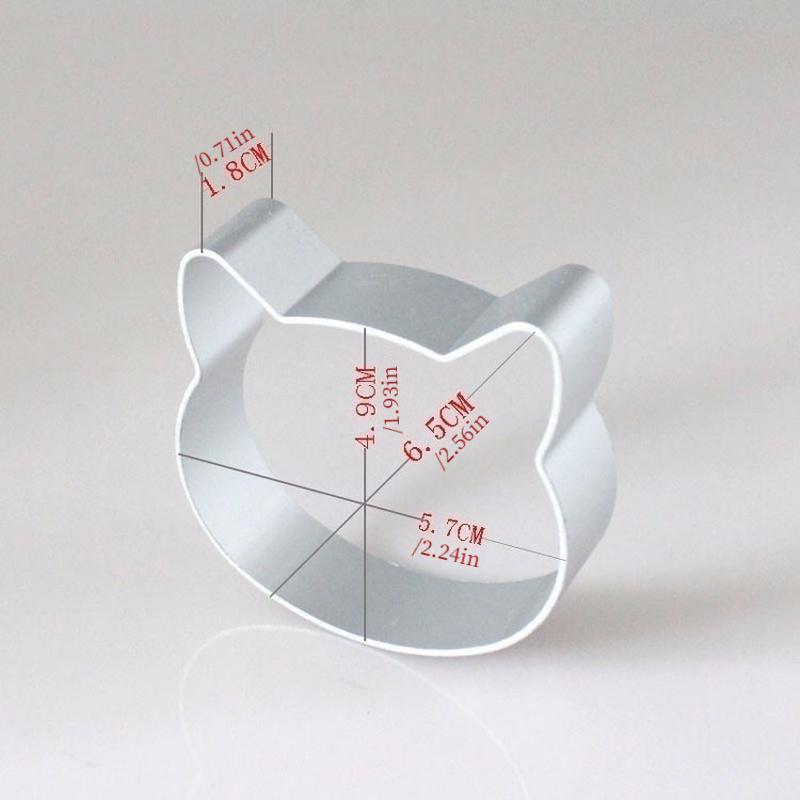 1pc Cat-Shaped Cookie Cutter Biscuit Mold - Manual Press for Thanksgiving Baking, DIY Kitchen Accessories, Creative Holiday Treats & Festive Desserts