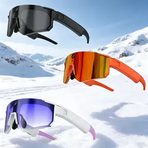 High-Resolution AI Smart Glasses with Clear, Non-Blurry Images, Equipped with a Large-Capacity Pure Cobalt Battery, LED Flash, and Multiple Language Translation