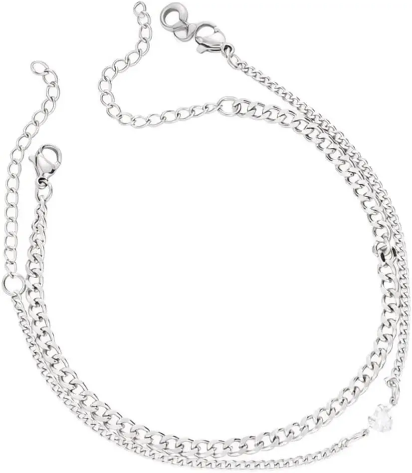 Matching Bracelets for Couples, Heart Matching Bracelets for BF And GF, His And Hers Couples Bracelets, Long Distance Relationship Gifts for Boyfriend and Girlfriend, Anniversary and Valentine's Matching Bracelets for