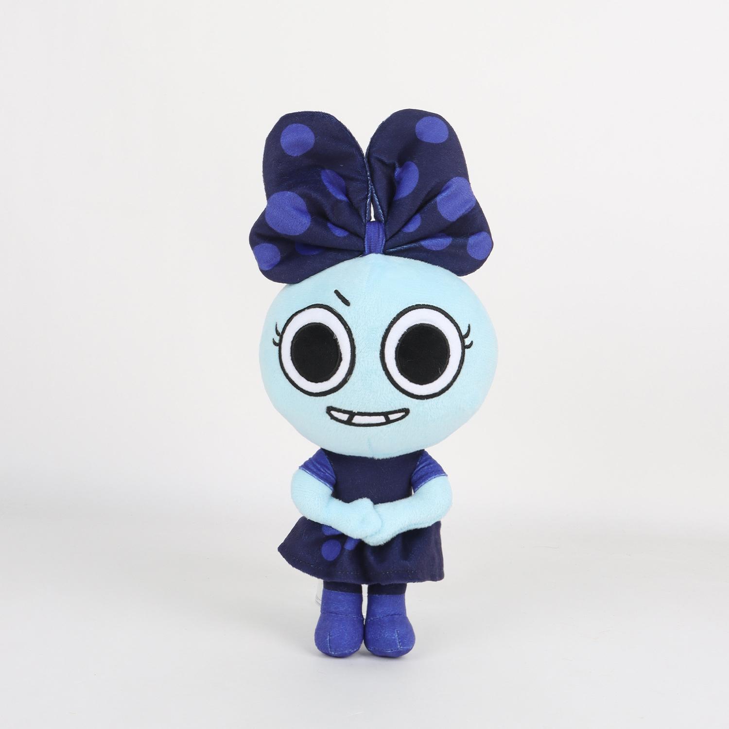 Dandy's World Gourdy Plush Toy Cute Pumpkin Stuffed Doll Home Room Decor Holiday Xmas Gift for Kids Fans