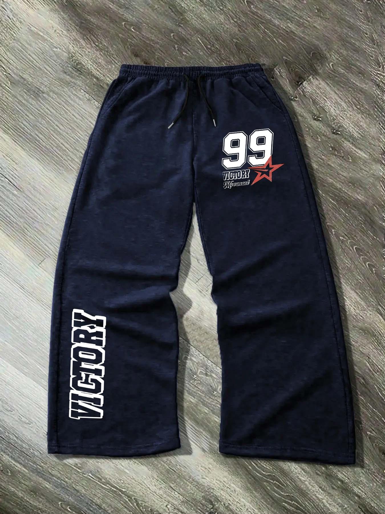 Men's Casual Fitted Sports Pants, casual sports trousers, Street Style Joggers, Fashion Essential for All Seasons, Moderate Fabric Thickness
