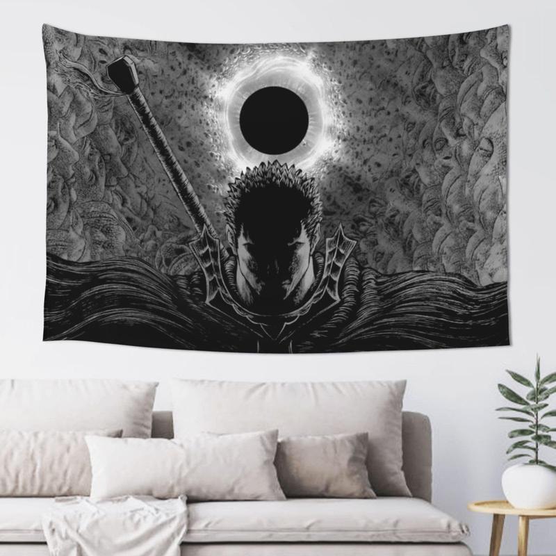 Anime Berserk Tapestry for Living Room Bedroom Dormitory Decoration, 60x40 Inch Gift Wall