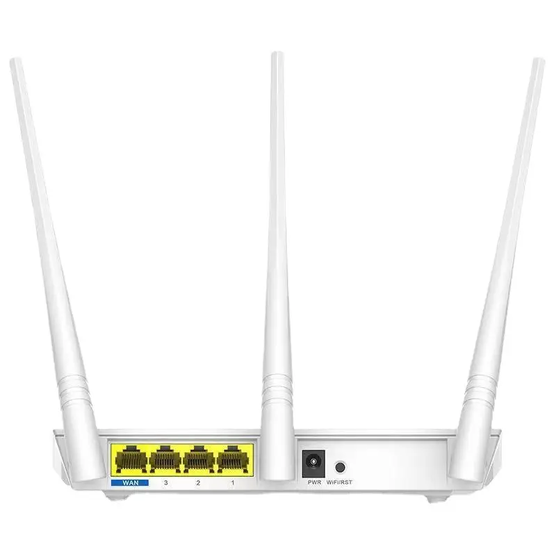 Three-Antenna 300M High Speed Home Router Works With Optical Modem for Stable WiFi Signal Boost and Household Wall Penetrating Network