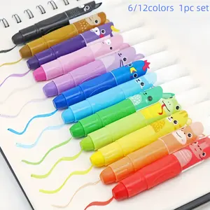 Jumbo Silky Crayons, Easy Grip Twistable Crayons, Non-Toxic Washable Crayons for Kids, Coloring Pencils, Art Supplies, Christmas Gifts