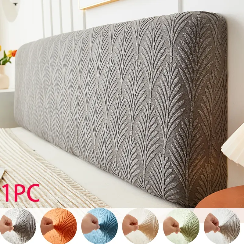 1 Piece Elastic All-in-one Bedside Protective Cover, Elastic Slipcover, Shockproof and Dustproof, Anti-fouling and Durable, Suitable for Various Bedside Boards, Universal for All Seasons, Home Decoration