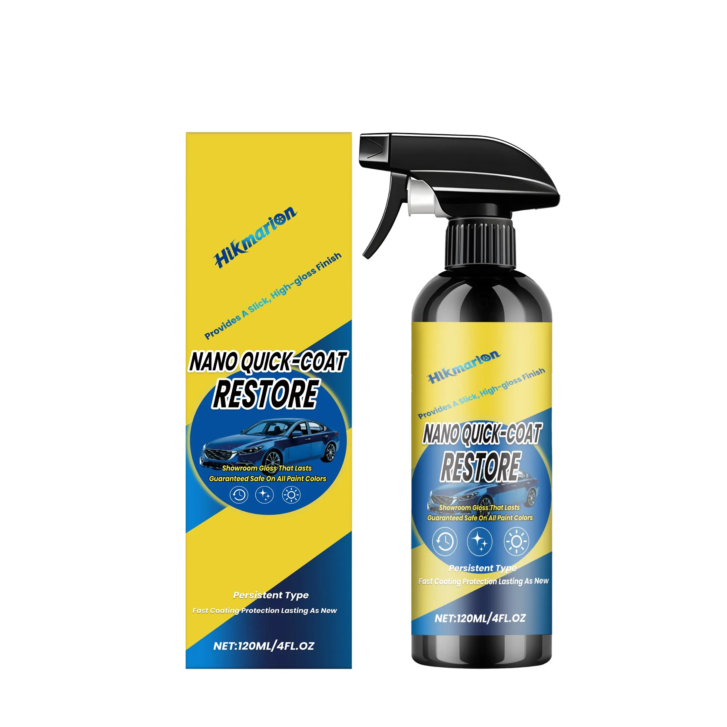 2026 New Advanced Car Coating Agent, Nano Quick Coat Repair Spray, Fast Acting Car Dust Proof and Gloss Enhancement, Long Lasting Shine Treatment