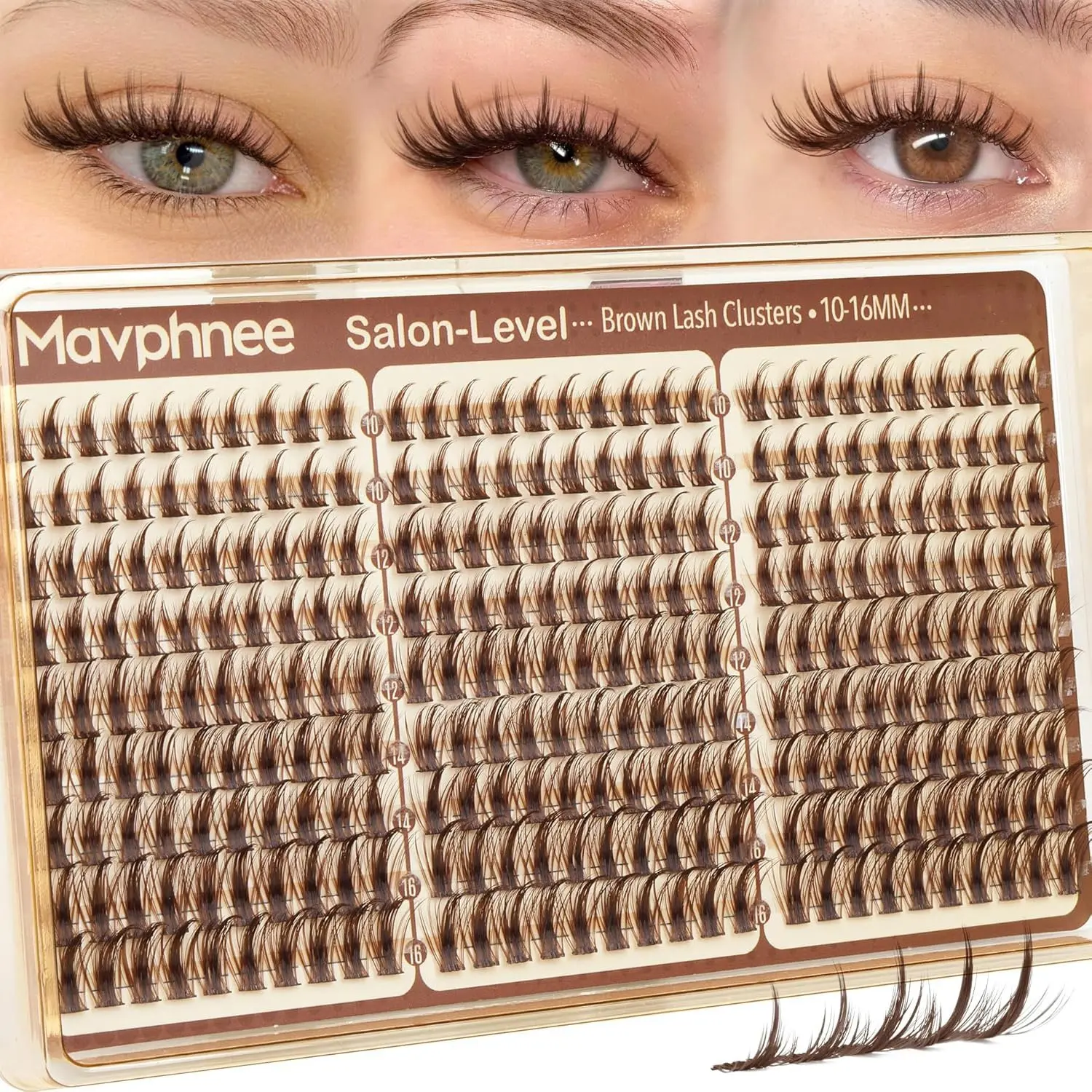Natural Dangle Eyelash Clusters, Manga Anime Lashes, Anime Eyelash Clusters, Pointed Lash Extensions, C-Type Curl Single Lashes, Makeup Lash Clusters, DIY at Home