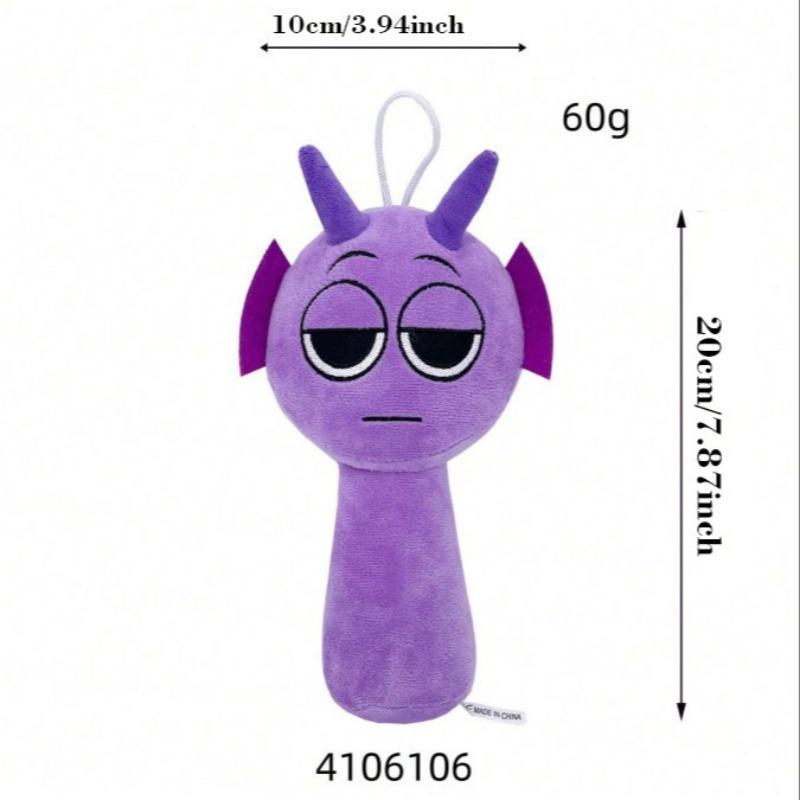 Cute Cartoon Plush Toy, 1 Count Colorful Emotional Expression Plushie, Soft Stuffed Animal, Kawaii Plush, Ideal Birthday & Holiday Gift, Soft Adorable Stuffed