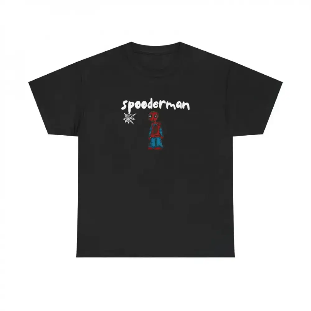 Spider-Man Graphic Tee - Unisex Heavy 100% Cotton, Breathable Soft Meme Shirts Funny, Men's Graphic Tees, Comic Book Hero, Zendaya Spiderman Fan Gift