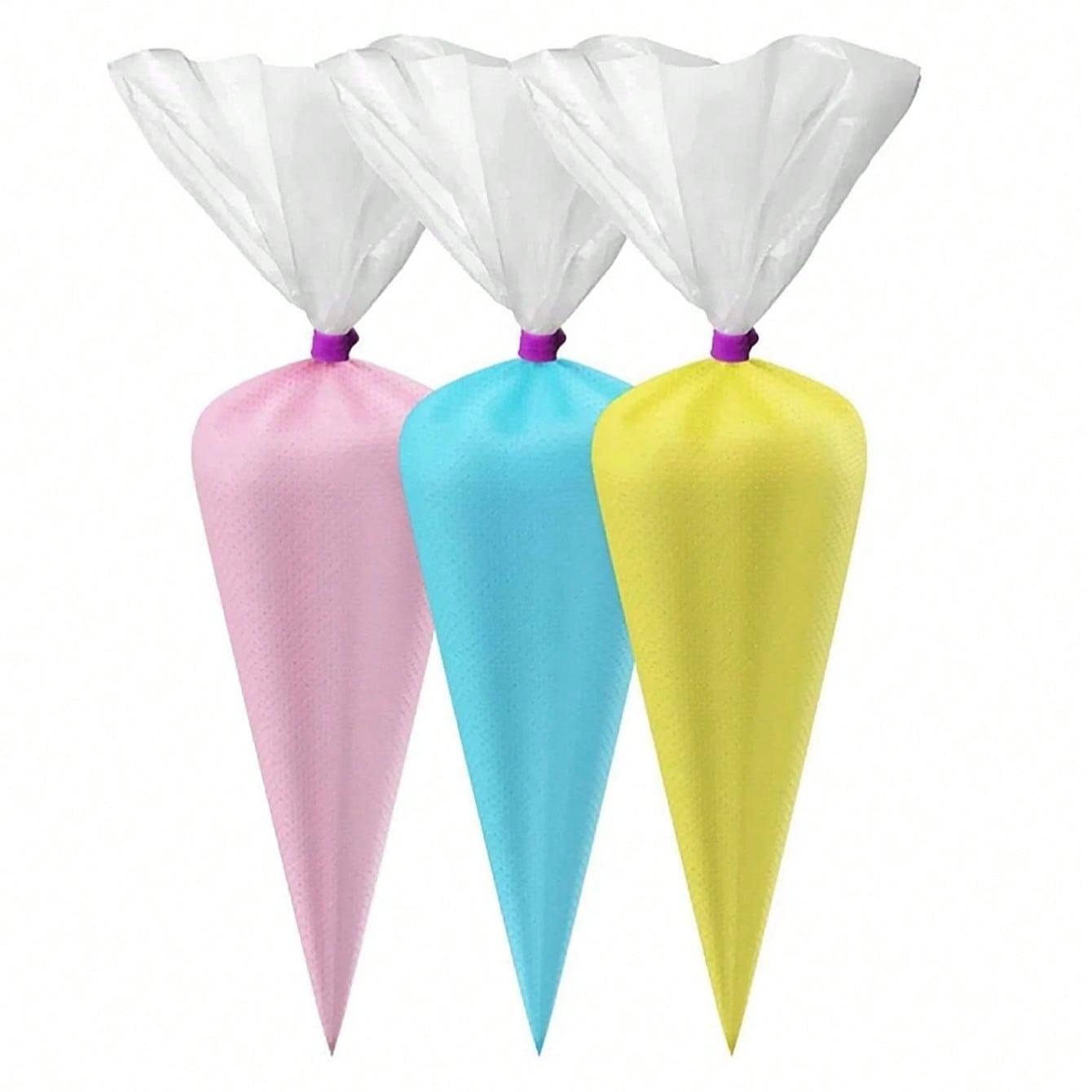 Piping Bag (100pcs), Triangular Baking Bag, Baking Piping Bag, Decorating Tool For Cake, Cookie, Pastry #GLOBAL PICKS