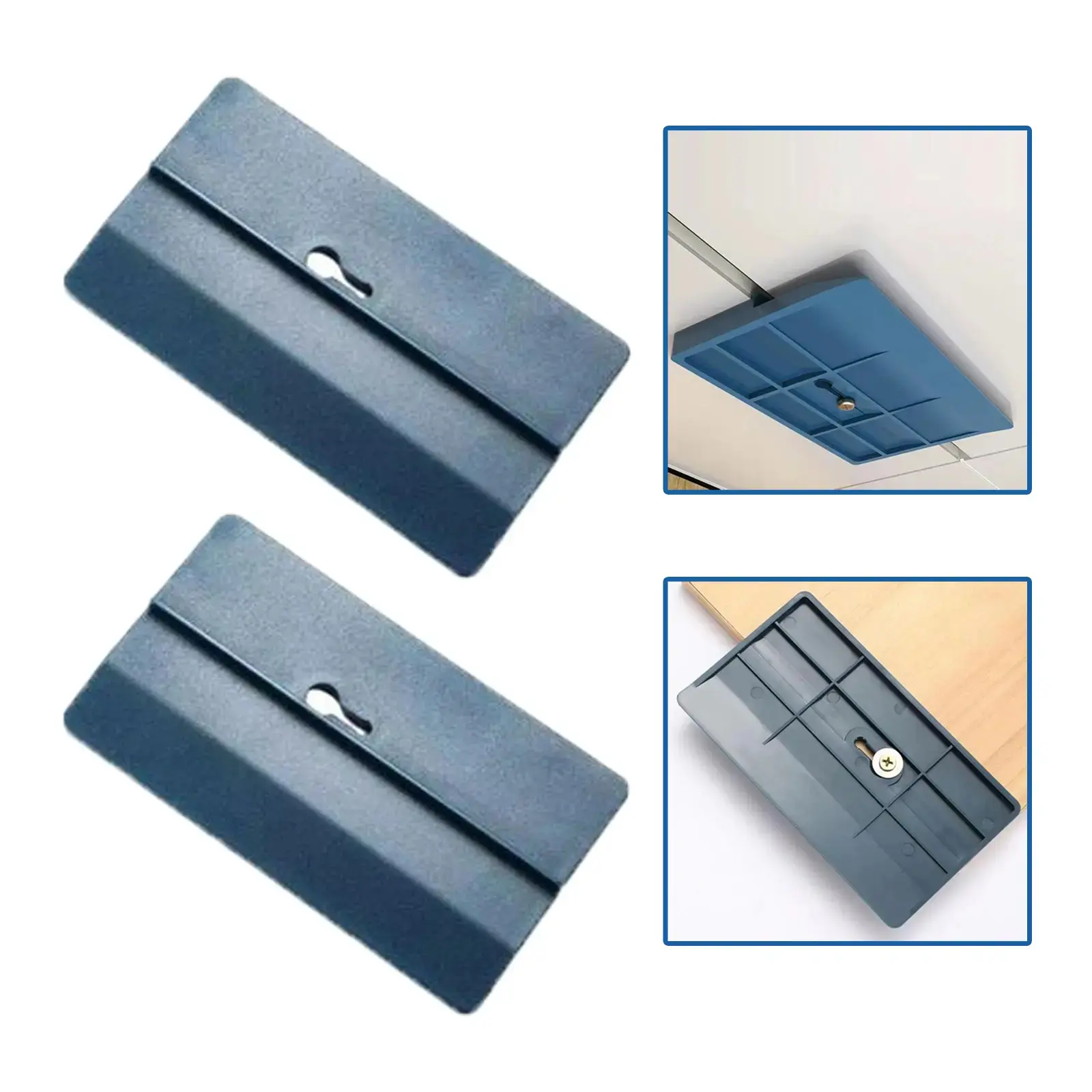 2 Counts Gypsum Tool Set Durable Plastic Efficient for Home Renovation Projects