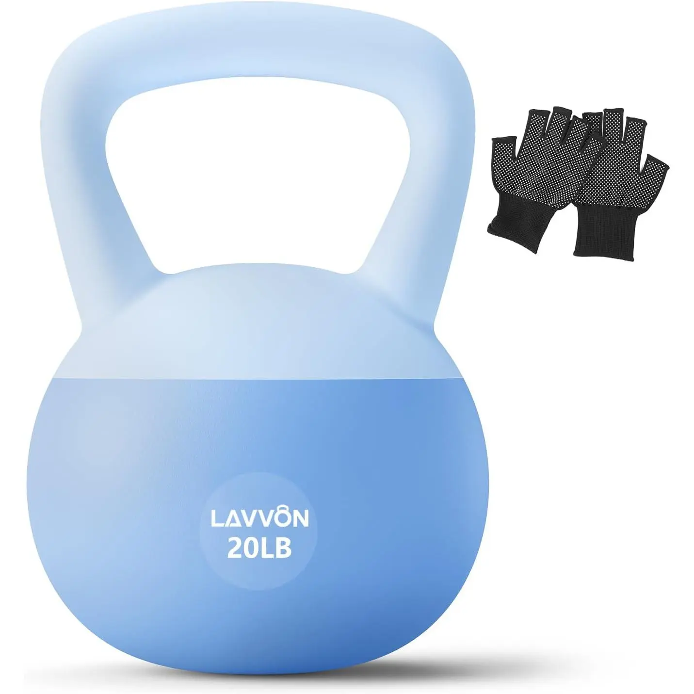 Unisex Soft Kettlebell with Cushioned Base, Impact-Resistant Bottom, Anti-Slip Handle, Non-Slip Grip Fitness Weights for Home Gym Strength Training