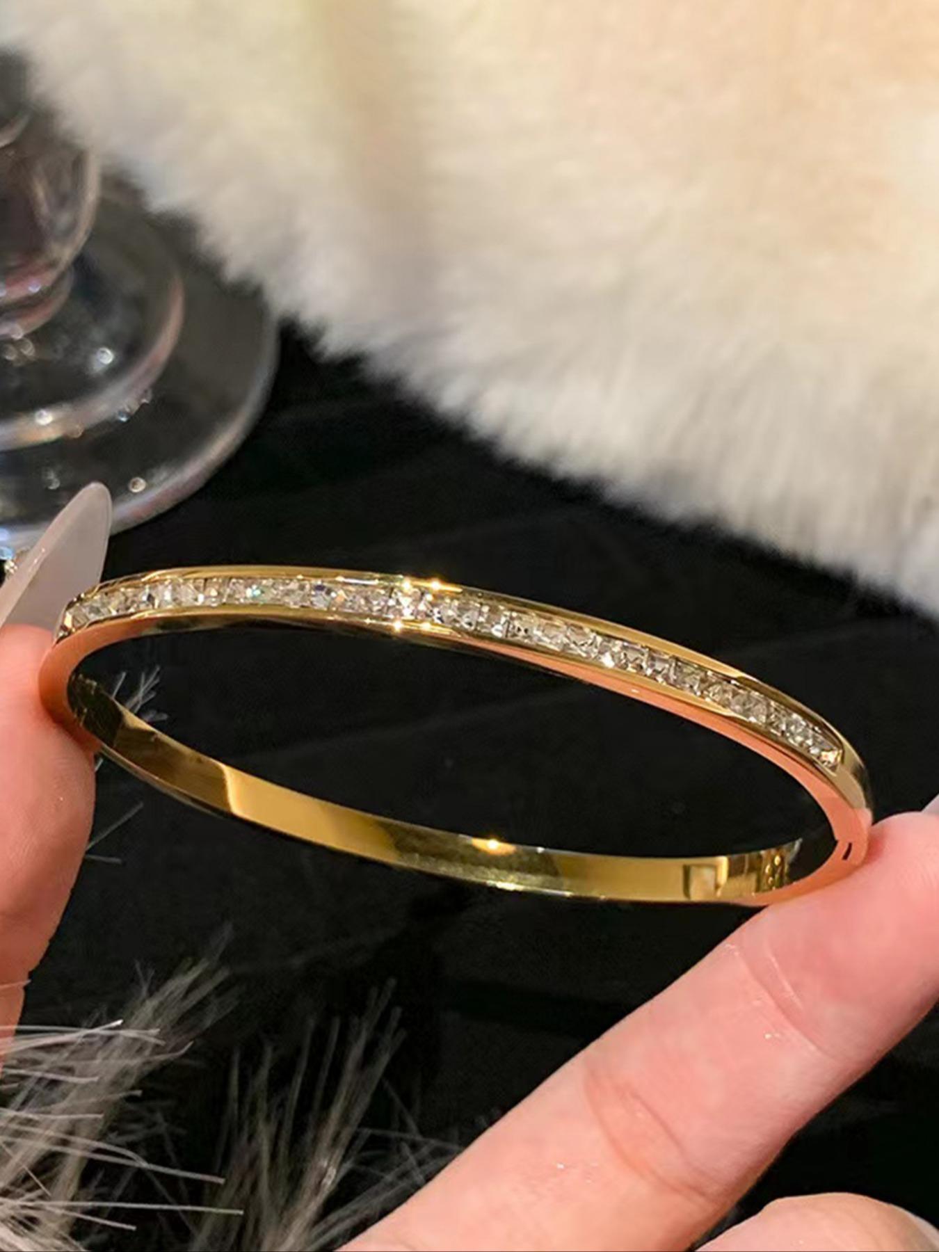 Exquisite Classic Fashion Bracelet Set, Stainless Steel Fashion Eternal Layered Design Lightweight, Suitable for Birthday Gifts and Daily Life  His and Hers Gifts