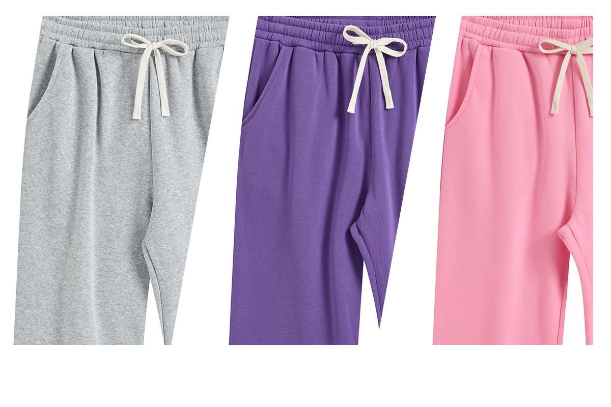 TJL Men's Regular Fit Solid Drawstring Waist Sweatpants, Casual Pocket Design Pants for Fall & Winter, Men's Trousers for Daily Wear, Yoga Training Pants, Casual Sports Pants solid drawstring waist sweatpants