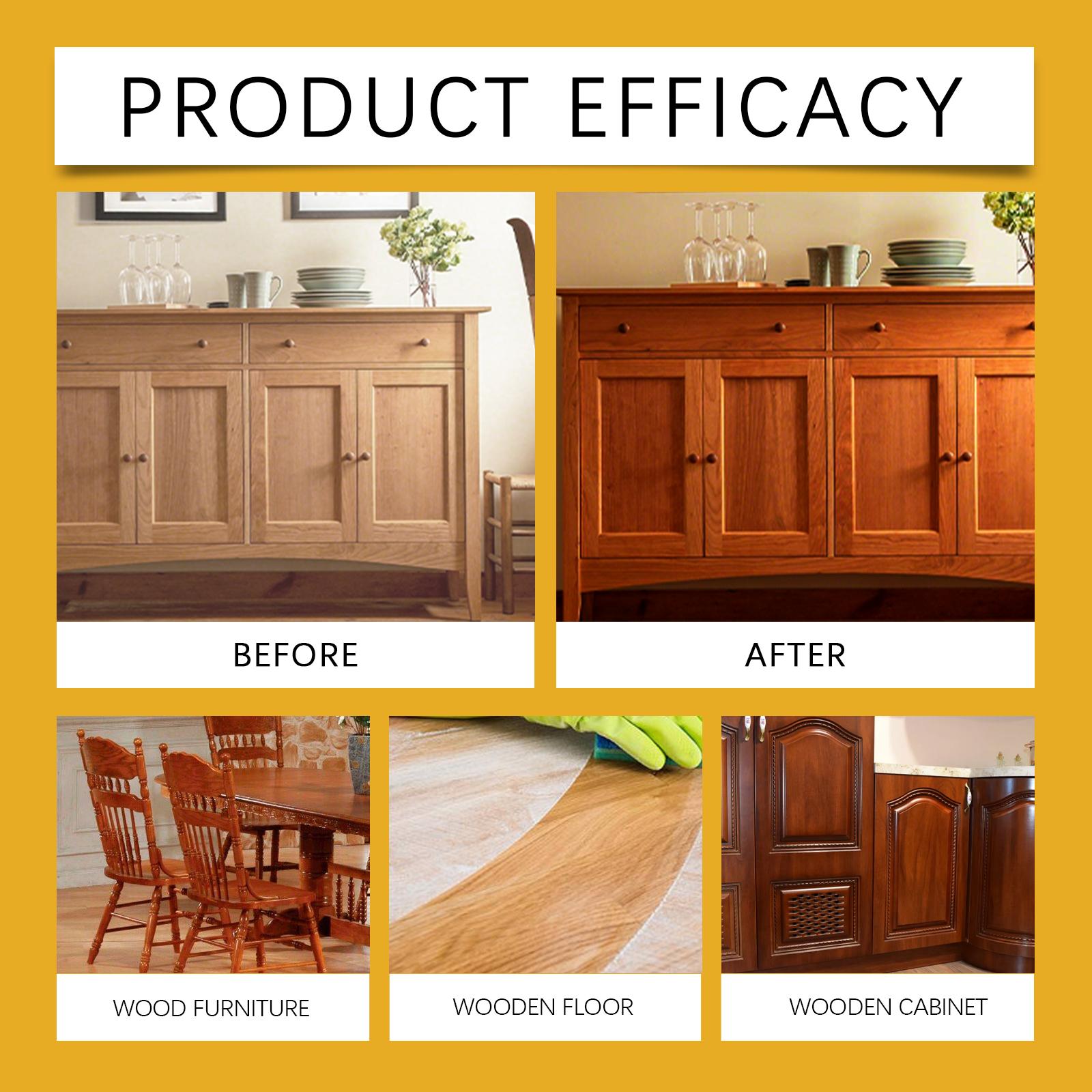 Wood Polishing Beeswax Spray - Furniture Care, Polishing, Color Protection, Nourishing, Anti-Cracking Wood Spray