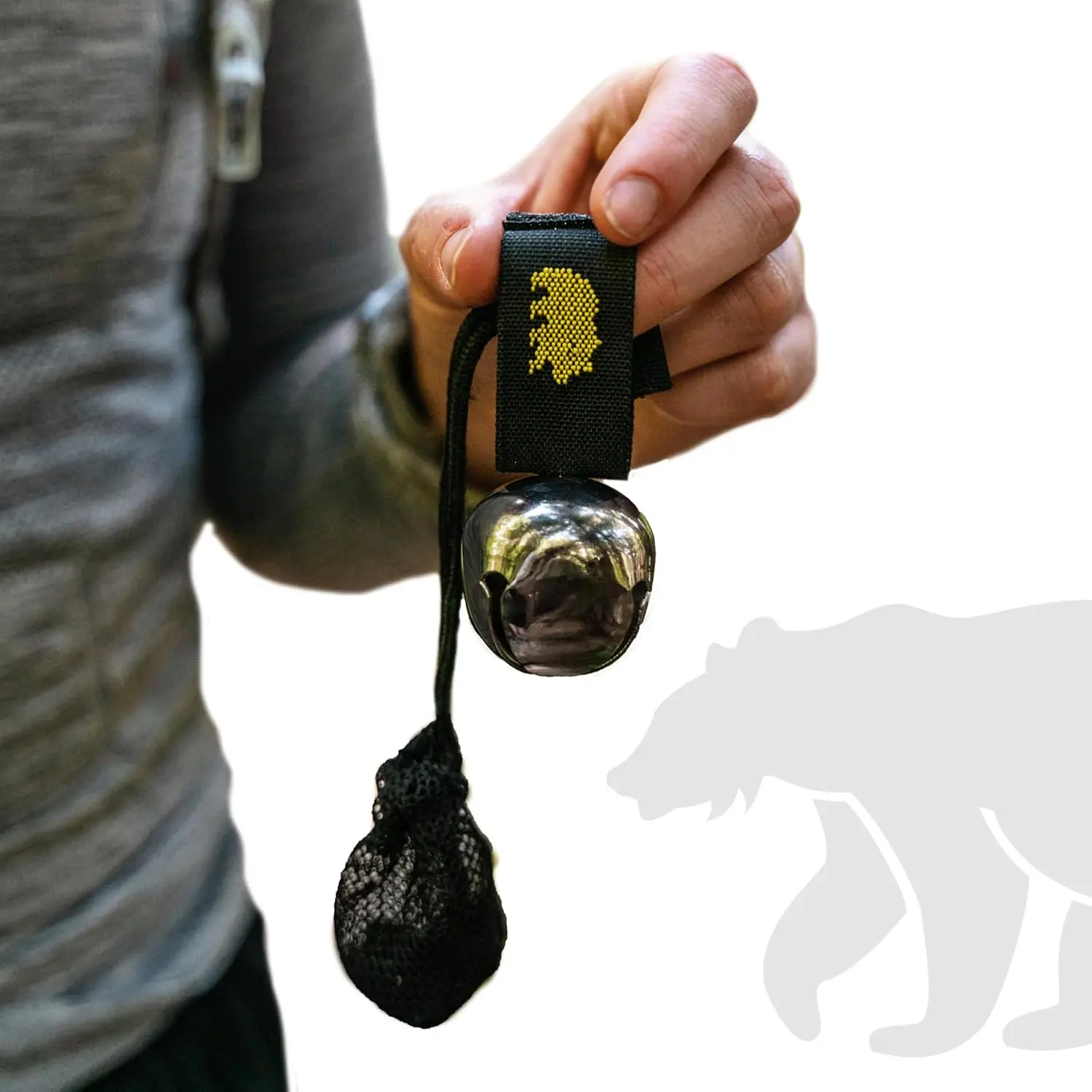 Magnetic Bear Bell with Silencer - Hiking Safety Gear for Wildlife Alert