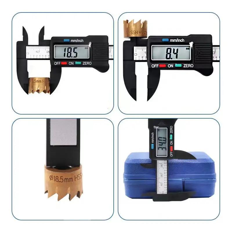 Digital Caliper Measuring Tool, Electronic Micrometer Caliper, Micrometer Ruler with Large LCD Screen, Hand Measuring Tool
