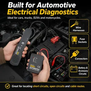 Automotive Wire and Circuit Trackers, EM415pro Finder, Short/open Circuit Diagnostics, Precision Vehicle Maintenance Detectors