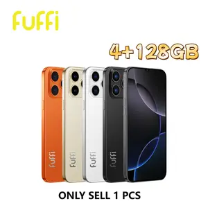 Fuffi M17 Pro Smartphone, 6.3-Inch HD Screen, 4GB RAM 128GB ROM, Dual SIM 4G, Octa-Core Processor, 16MP Camera, 3300mAh Battery, Android OS