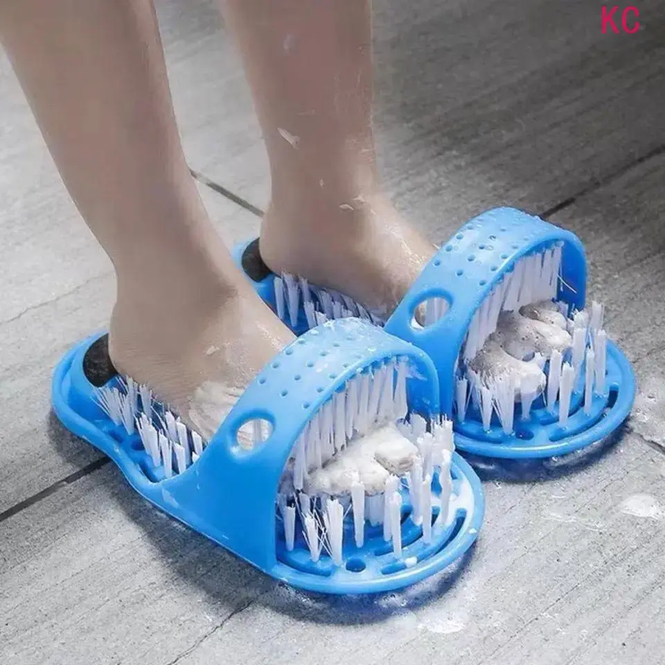 Suction Cup Foot Scrubber Brush, Bathroom Shower Exfoliating Massager Tool For Removing Dead Skin Daily Foot Cleansing Care Accessory