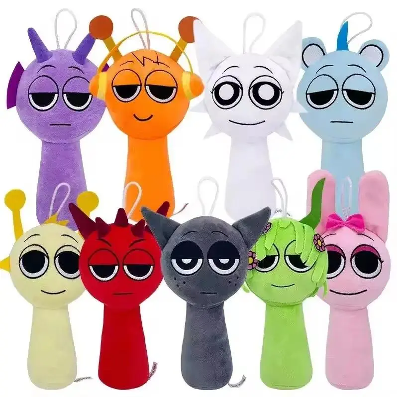 2026 Sprunki Plush Toys Horror Game Toys Cartoon Cute Soft Stuffed Pillow For Kid Birthday Christmas Gift Stuffed Children Dolls