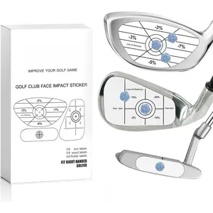 Golf  Tape Labels |Self-Teaching Sweet Spot and Consistency Analysis | Improve Golf Swing Accuracy and Distance