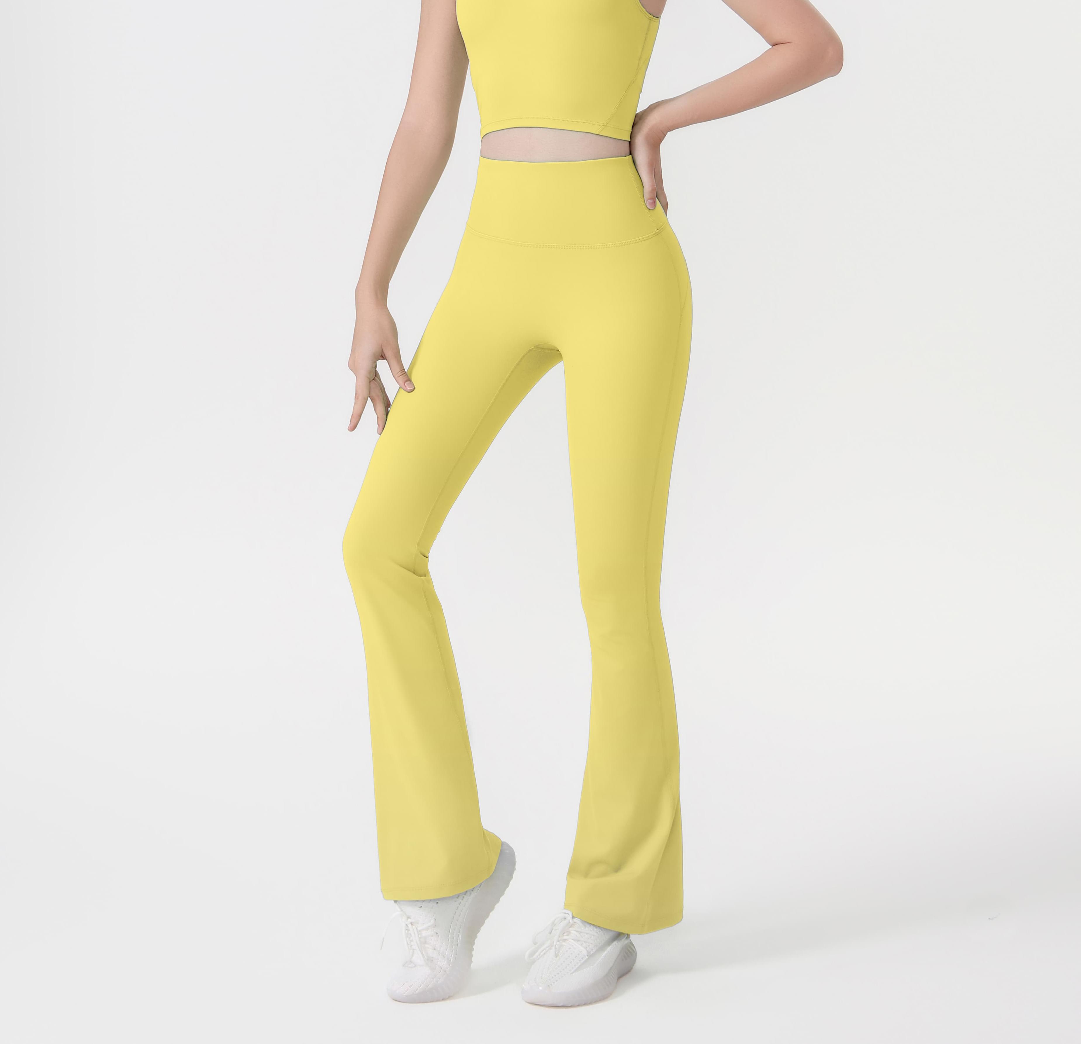 LULU  Same style Women's High-Waisted Athletic Flared Pants are made from lightweight, quick-drying fabric that hugs the body and accentuates your curves.