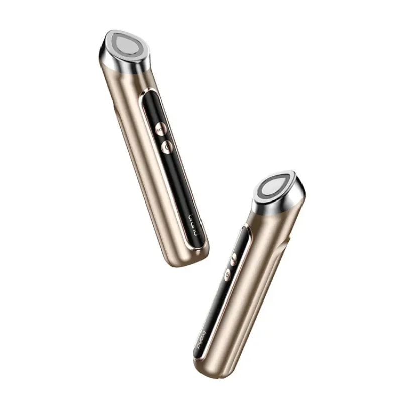 Age R Booster Pro Stainless Steel Facial Beauty Device - Rechargeable, 15 Minutes Per Session, LED Light, Red Light and Infrared Therapy Microcurrent, EMS, EP Functions for Face & Neck Lifting, Anti-Aging, Pore Refinement Home Skin Care Appliance, Red Lig