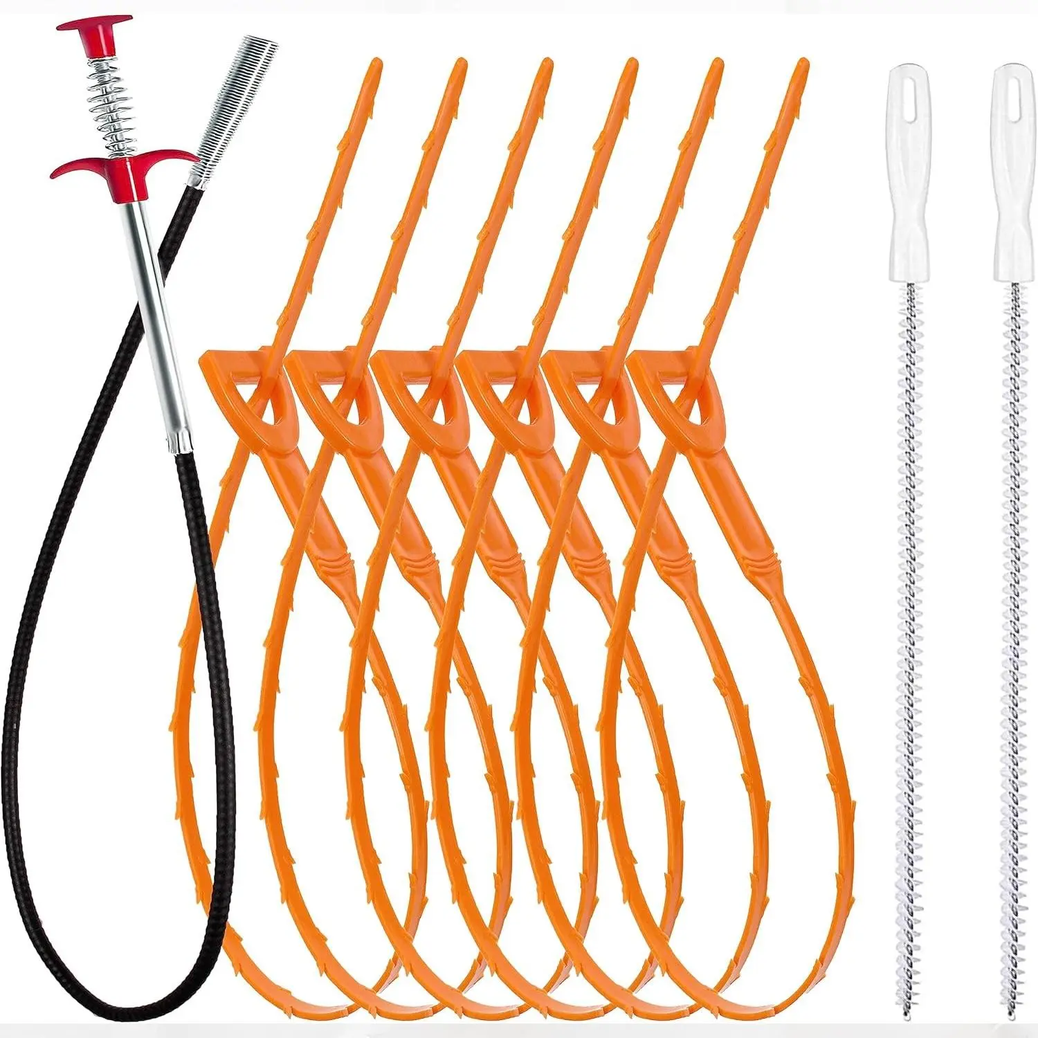Pipe Unblocker for Bathrooms, Kitchens, Sinks, Showers, Effective Drain Cleaner, Easy to Use, Suitable for Various Plumbing Needs