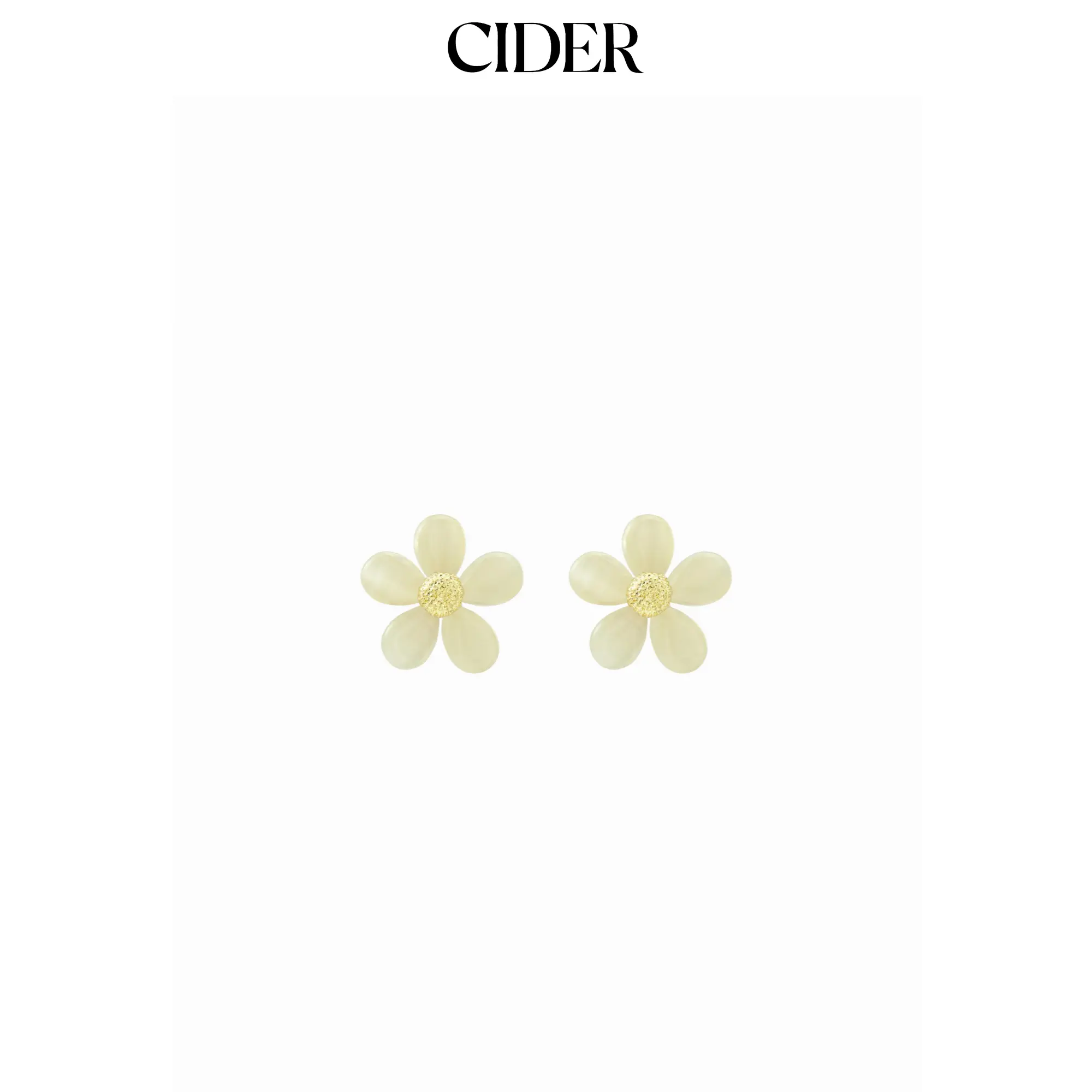 Cider FLOWER STUD EARRINGS Cider FLOWER STUD EARRINGS