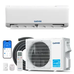Garvee High-Efficiency 12000 BTU Mini Split Central Air Conditioner & Heater – 21 SEER2, 230V, WiFi Enabled, Energy Efficient Cooling & Heating System