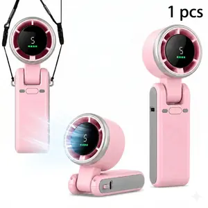 Rechargeable USB Multi-Function Mini Fan - Portable Small Desk Fan for Office, Travel, Home Cooling