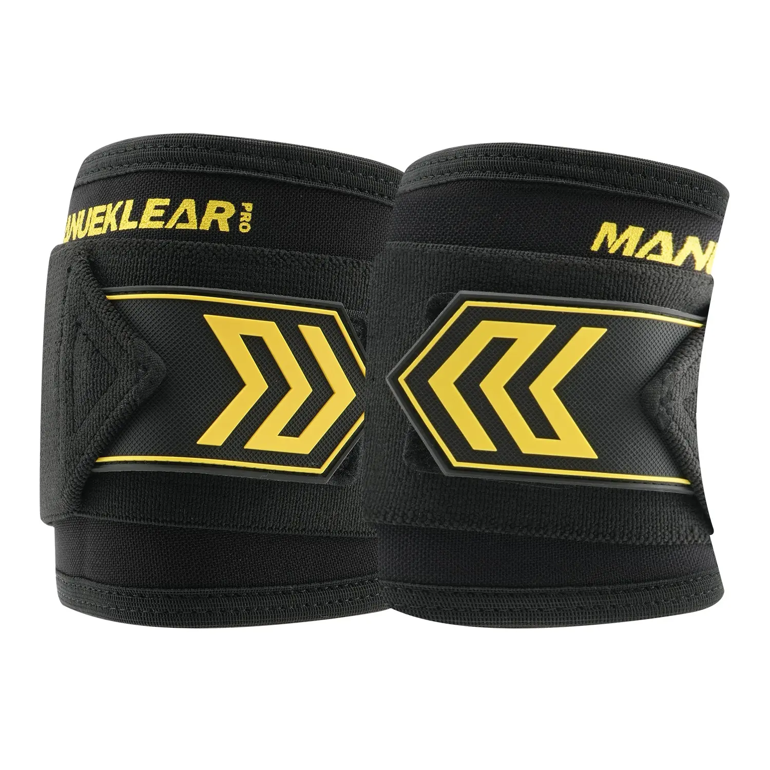 Manueklear 7mm Weight Lifting Elbow Sleeves, 60cm Compression Strap, Multi-Layer Elbow Wraps, Adjustable Support Band, 1 Pair