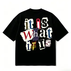 Men's Graphic Tees Funny Letter Print Vintage Oversize T Shirts Acid Wash Shirt Streetwear Rapper Casual Tee Top