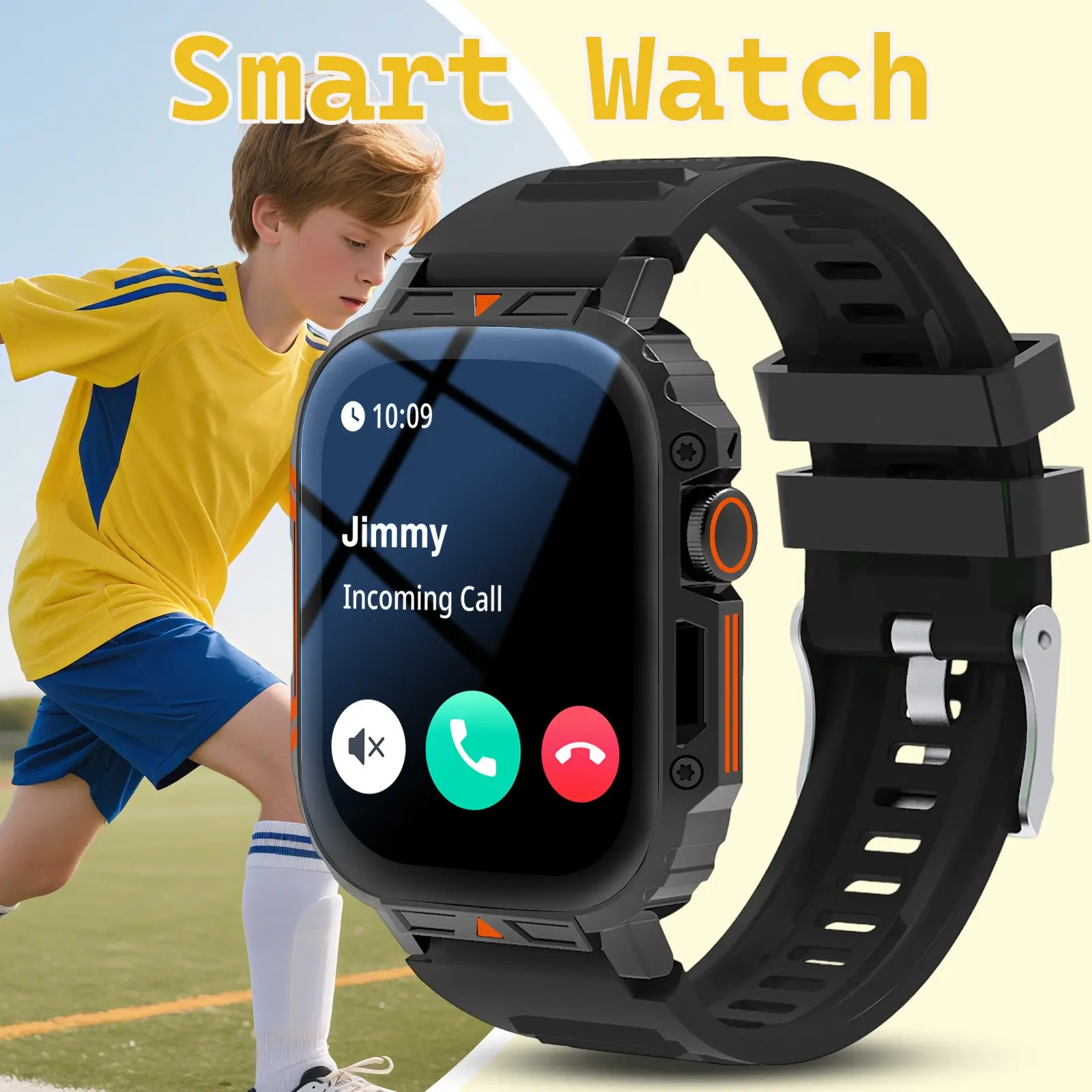 New Kids Smart Watch, Upgrade Game Smart Watch, Calling Smart Watch, Suitable for Teens and Children, Alarm, Step Counter, Stopwatch, Calculator, Games, Camera, Gift Idea, Electronic Watch