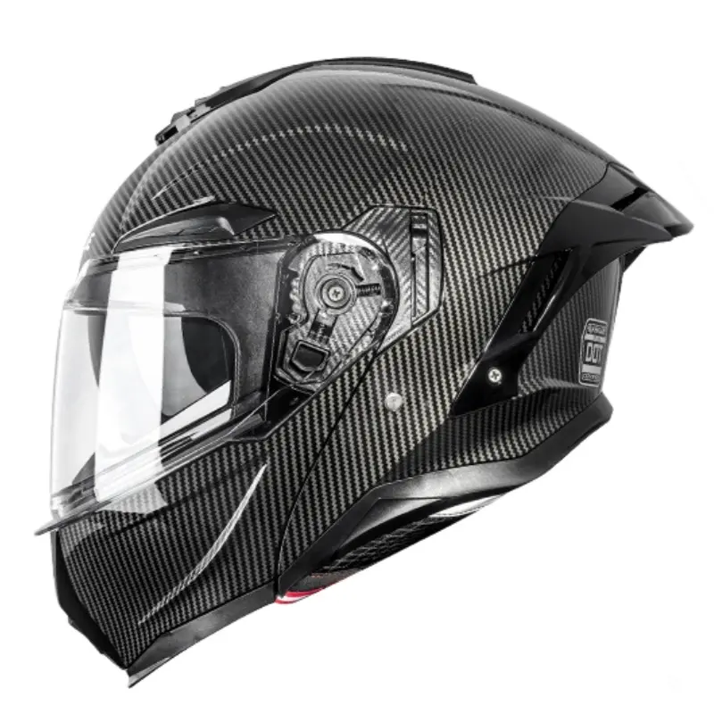 Class A DOT Certified 918 New Model Open Face Helmet with Double Lenses - One Helmet for Two Purposes - Suitable for All Seasons - Electric Vehicle and Motorcycle, Motorcycle Riding Helmet