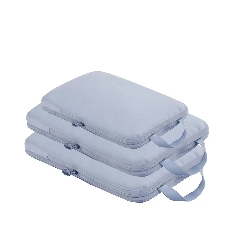 [Packing Cubes Set] 1pcs Luggage Organizer Set - Multi-functional Compressible Packing Cubes with Handles, Portable and Lightweight Travel Luggage Storage Bags for Suitcases, Business Trips, Clothing, Underwear, Etc