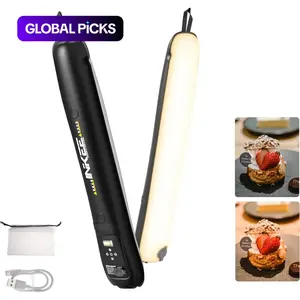 Portable Handheld Design Fill Light, Modern Rechargeable Photography Light Stick, Adjustable Selfie Lighting with Color Screen Display for Outdoor & Indoor, Selfie Accessories, Modern, Led Fill Light #TOP PICKS