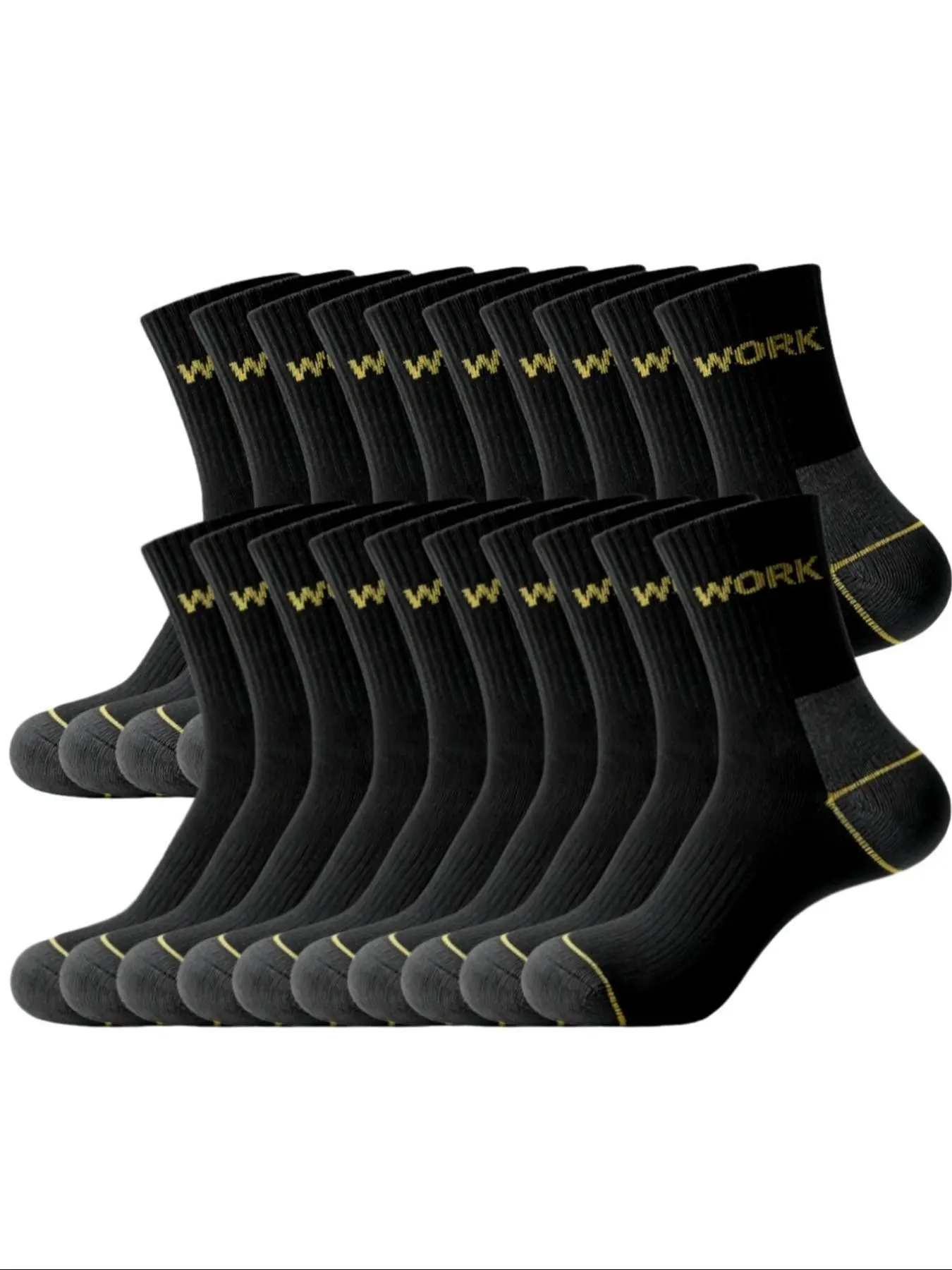 30 Pairs Men's Sports Socks, Fashion Letter Design, Anti-Odor, Breathable, Comfortable, Suitable for Daily, Sport, Fitness