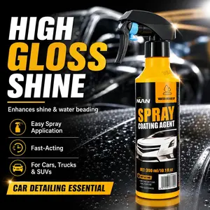 Spray coating agent；NUAN nano car coating sprayNUAN nano car coating spray-Nano Spray Coating, Ceramic Coating for Cars Superior Water Beading & Long-Lasting Protection cars accessories car stuff