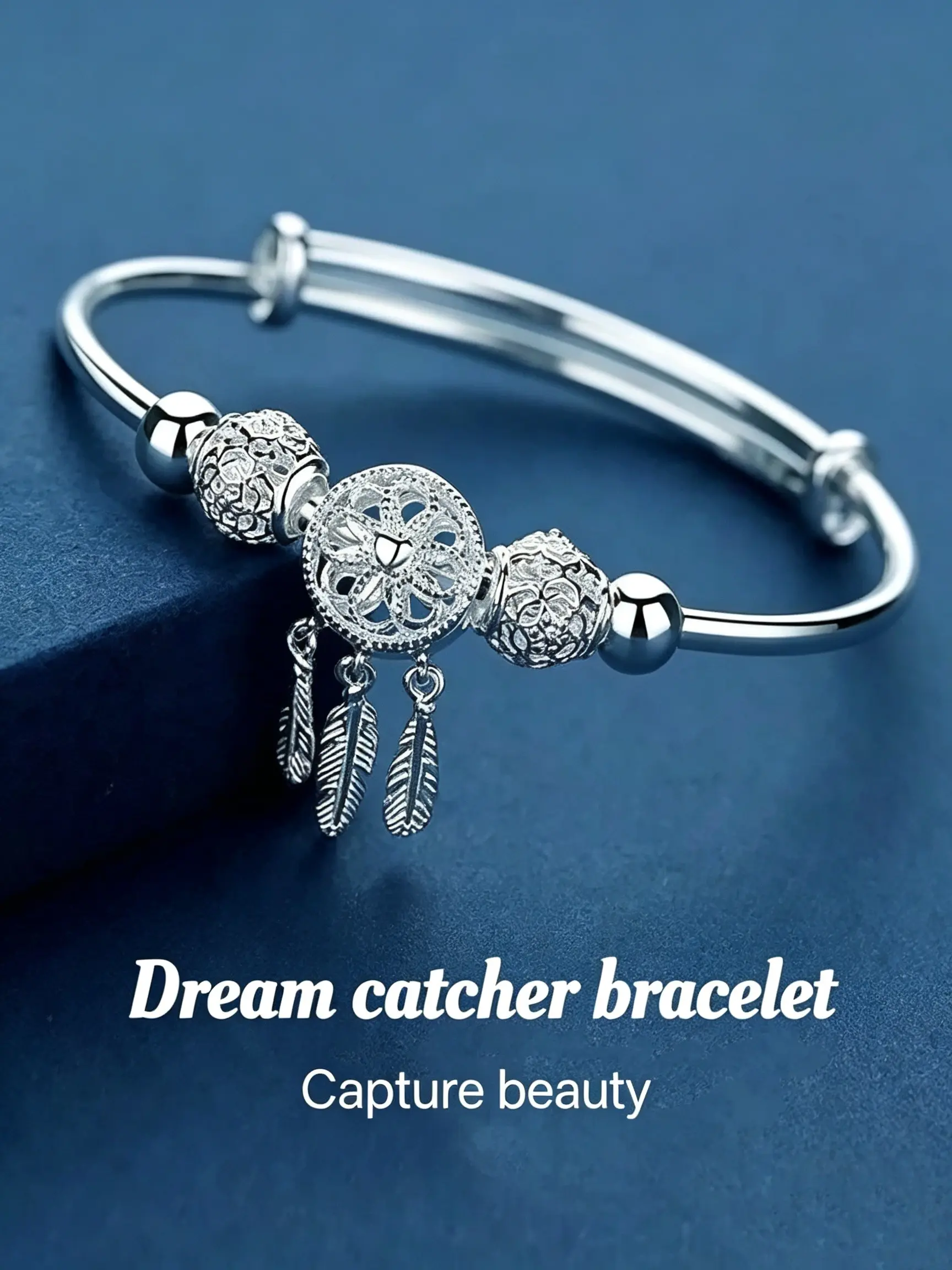 Simple Alloy Bracelet Dreamcatcher Wristband, Versatile Design, High-End Lady Bracelet, Perfect Gift for Best Friend or Girlfriend