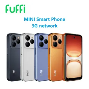 FUFFI M17 Pro Mini Smart Phone, 3.75-inch high-definition screen, 2GB + 16GB memory, 3G network dual SIM dual standby, 1500 mAh battery, quad-core processor, 2MP pixels, metal integrated frame, Android system - stylish mini phone.