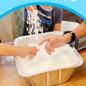 10oz Instant Snow Powder,Add Water Grows to 100x,Make 10 Gallons of Fake Snow,Christmas Tree Artificial Snow Decor Crafts for Sensory Activity Winter Holiday Party Supplies