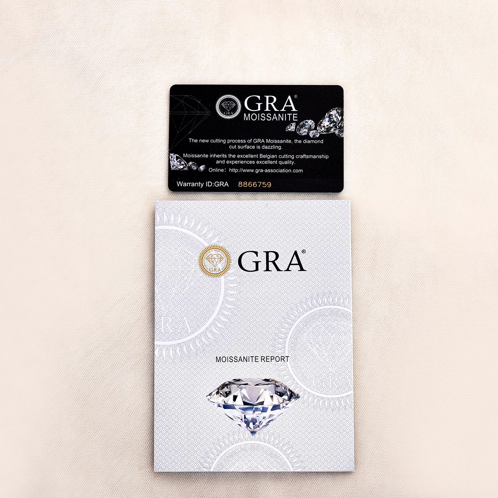 RODIFFY 2.0CT Synthetic Moissanite Cushion Cut Engagement Ring In Sterling Silver